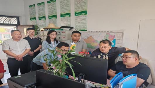 省农经总站调研农村集体“三资”管理突出问题专项整治工作