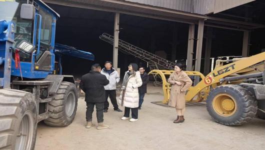 省能源总站张金苗站长一行来淮北市调研秸秆综合利用项目建设情况