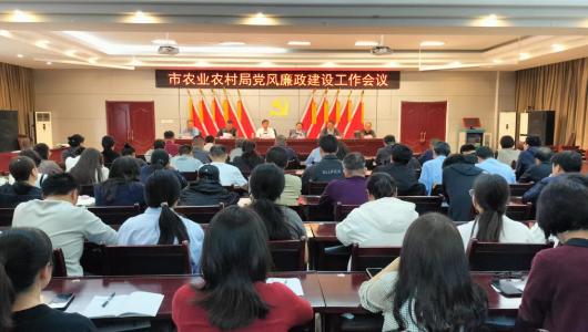 淮北市农业农村局召开2026年度党风廉政建设工作会议